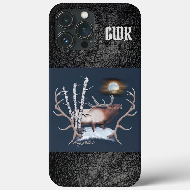 Funda De Case-Mate Para iPhone Estuche para iPhone Bull Elk Funda-Mate (Reverso )