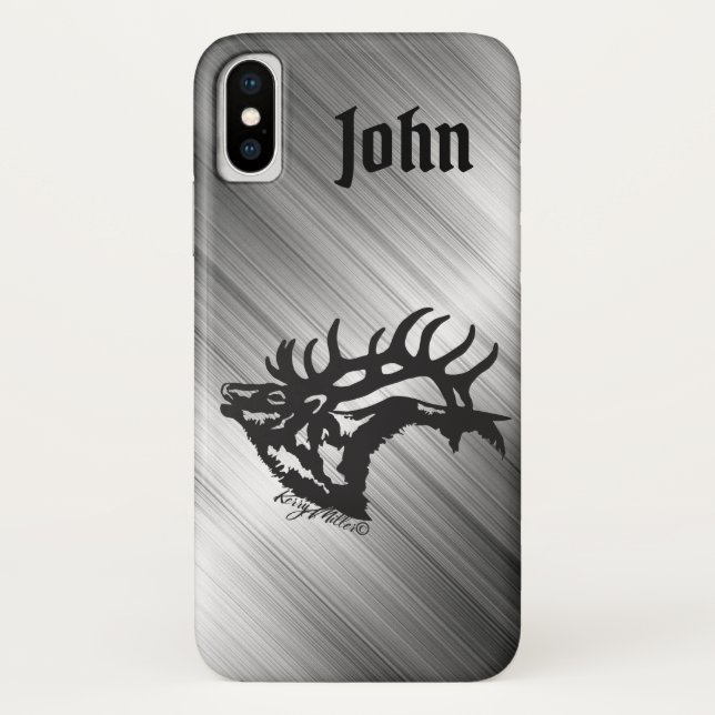 Funda De Case-Mate Para iPhone Estuche para iPhone Bull Elk Funda-Mate (Reverso)