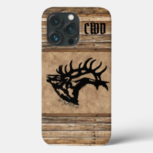 Funda Para iPhone 13 Pro Estuche para iPhone Bull Elk Funda-Mate