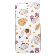 Estuche para iPhone Cat otoño e invierno