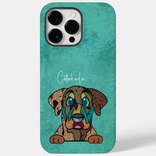 Funda De Case-Mate Para iPhone Estuche para iPhone Catahoula Ugly Face Funda-Mate (Reverso )