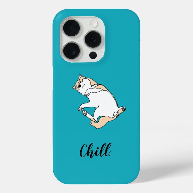 Funda De Case-Mate Para iPhone Estuche para iPhone Chill Dog (Reverso )