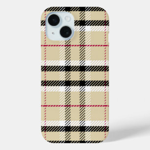 Funda Para iPhone 15 Estuche para iPhone "Classic Plaid Pattern"