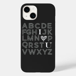 Funda Para iPhone 14 De Case-Mate Estuche para iPhone con alfabeto ABC
