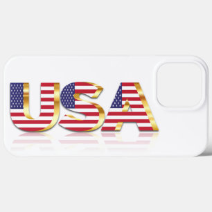 Funda Para iPhone 13 Pro Max Estuche para iPhone con bandera de EE. UU.