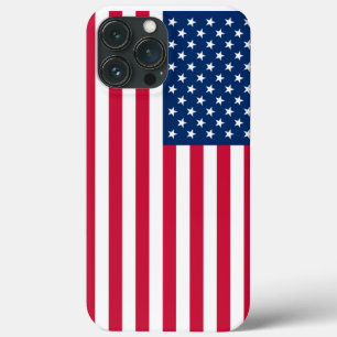 Funda Para iPhone 13 Pro Max Estuche para iPhone con bandera de EE. UU.