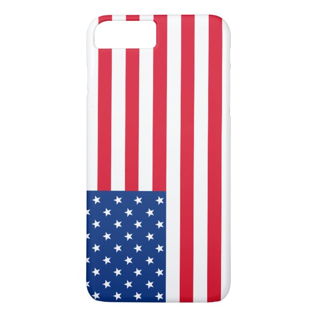 Funda De Case-Mate Para iPhone Estuche para iPhone con bandera estadounidense pat (Reverso)