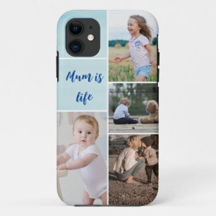 Funda Para iPhone 11 Estuche para iPhone con Cuadrícula de Collage de f