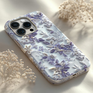 Funda Para iPhone 14 Pro De Case-Mate Estuche para iPhone con formato floral bordado per