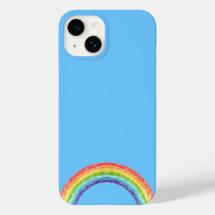 14 De Case-Mate Estuche para iPhone con Funda arcoiris y cielo azu