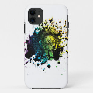 11 Estuche para iPhone con Funda de león ardiente y