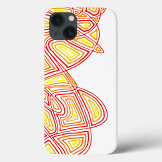 Funda Para iPhone 13 Estuche para iPhone con llama lateral