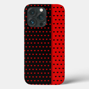 Funda Para iPhone 13 Pro Estuche para iPhone con motivos de corazones rojos
