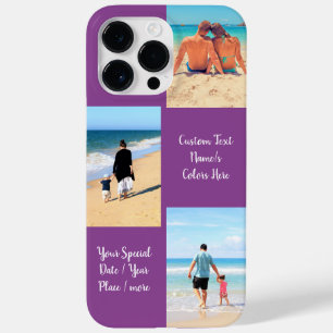 Funda Para iPhone 14 Pro Max De Case-Mate Estuche para iPhone con nombre de Collage de fotos