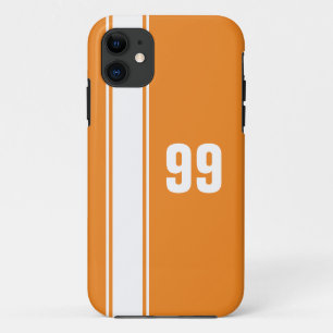 Funda Para iPhone 11 Estuche para iPhone con números de Jersey de tira 