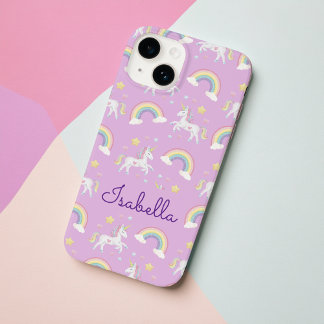 Funda Para iPhone 14 De Case-Mate Estuche para iPhone con parkle de arcoiris de unic