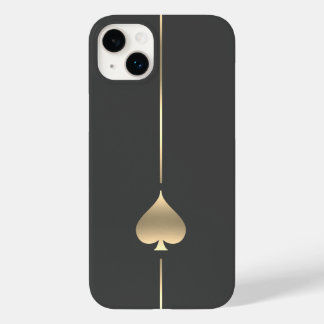 Funda Para iPhone 14 Plus De Case-Mate Estuche para iPhone con símbolo de la pala de oro 
