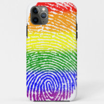 Estuche para iPhone con tiras de arcoiris coloread