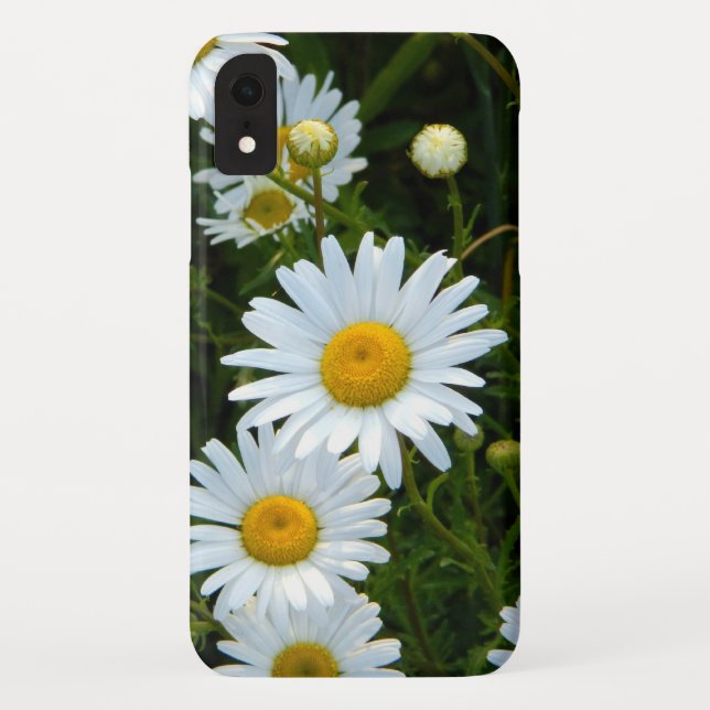 Funda De Case-Mate Para iPhone Estuche para iPhone Daisies en flor (Reverso)