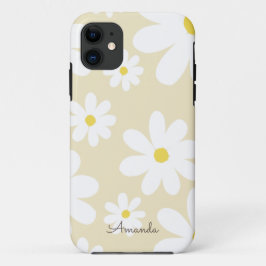 Funda Para iPhone 11 Estuche para iPhone Daisies Funda-Mate