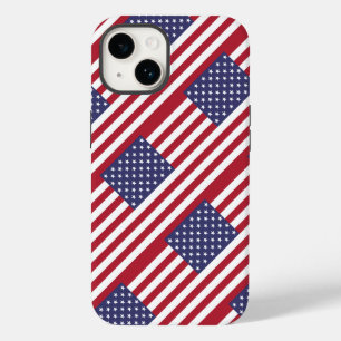 Funda Para iPhone 14 De Case-Mate Estuche para iPhone de American Flag Funda-Mate