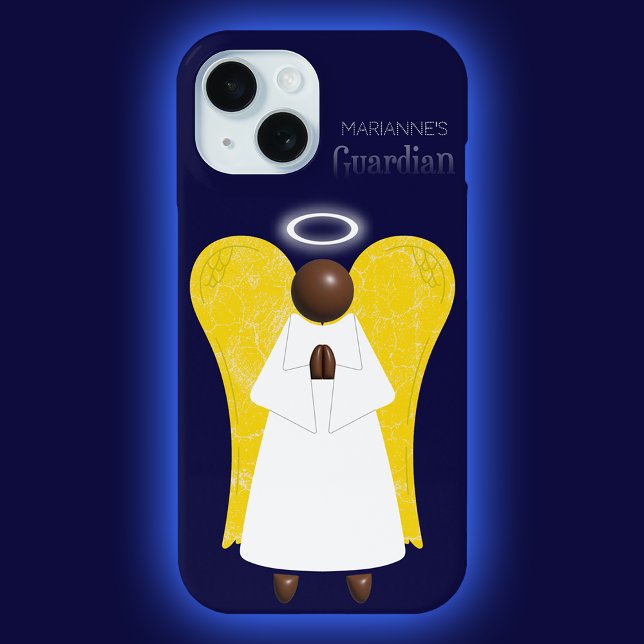 Funda De Case-Mate Para iPhone Estuche para iPhone de Angel Guardian Africano-Est (Subido por el creador)