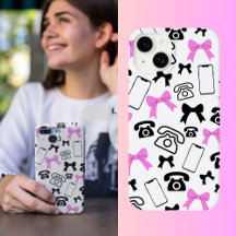 Estuche para iPhone de arcos y teléfonos