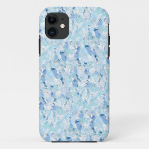 Funda Para iPhone 11 Estuche para iPhone de aves azules en ciernes