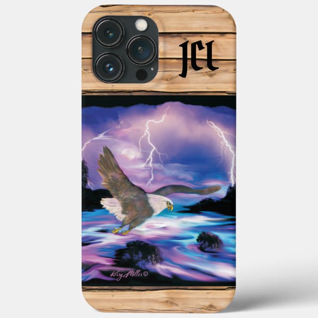 Funda De Case-Mate Para iPhone Estuche para iPhone de Bald Eagle Funda-Mate (Reverso )