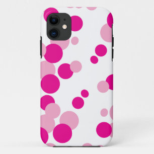 Funda Para iPhone 11 Estuche para iPhone de burbujas rosadas