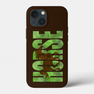Funda Para iPhone 13 Mini estuche para iPhone de caballo Funda-Mate