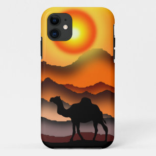 Funda Para iPhone 11 Estuche para iPhone de camello de apertura