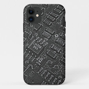 Funda Para iPhone 11 Estuche para iPhone de circuito oscuro