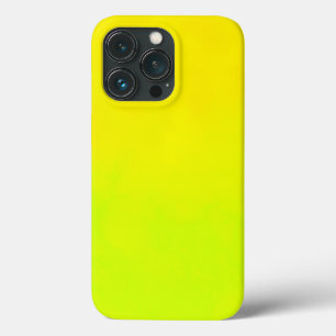 Funda Para iPhone 13 Pro Estuche para iPhone de color amarillo limón loco
