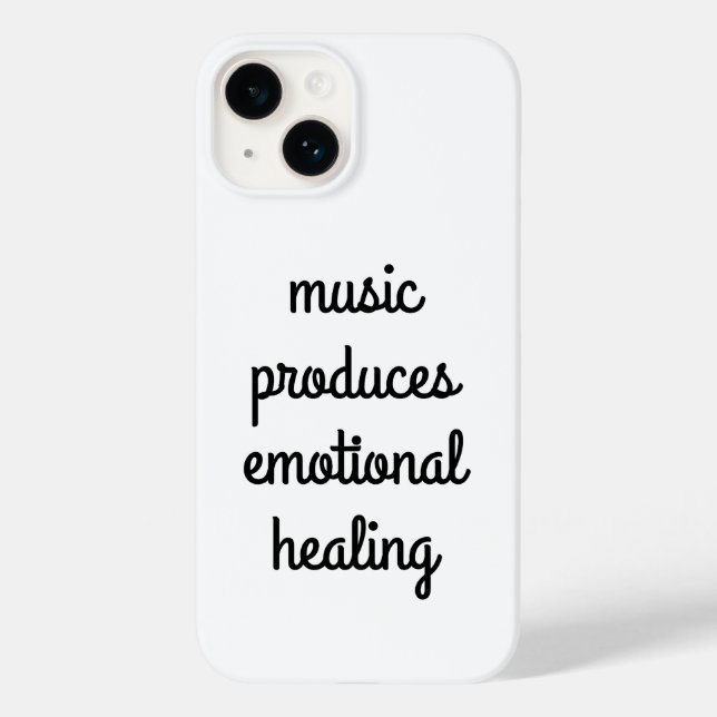 Funda De Case-Mate Para iPhone Estuche para iPhone de curación emocional (Reverso )