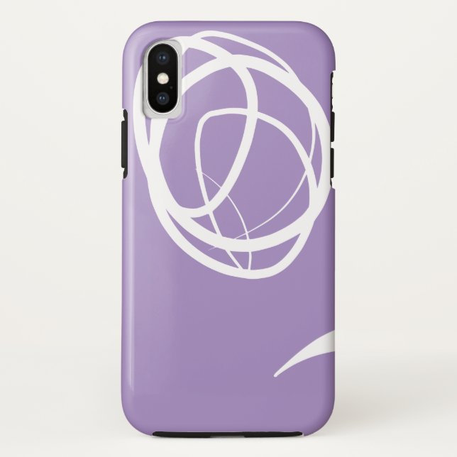 Funda De Case-Mate Para iPhone estuche para iPhone de diseño de sgraffito (Reverso)