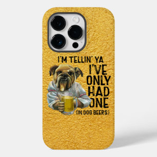 Funda Para iPhone 14 Pro De Case-Mate Estuche para iPhone de Dog Beers Funda Mate