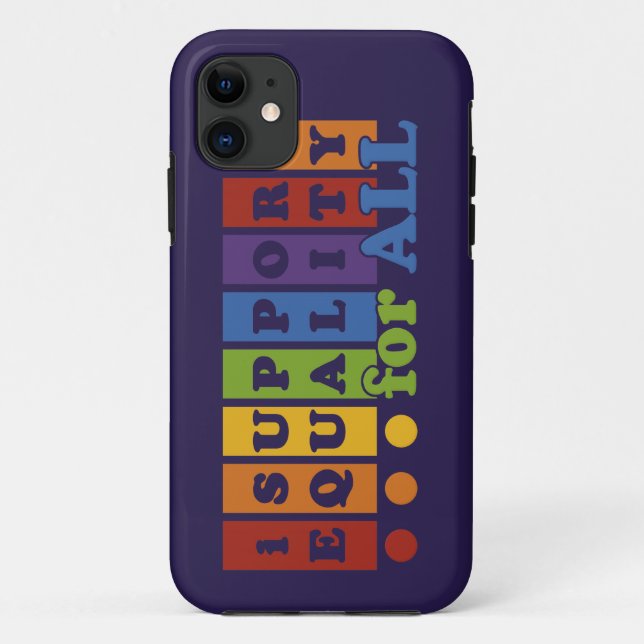 Funda De Case-Mate Para iPhone estuche para iPhone de Equal Rights (Reverso)