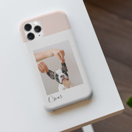 Funda Para iPhone 13 Pro Estuche para iPhone de foto de perro personalizado