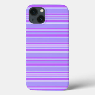 Funda Para iPhone 13 Estuche para iPhone de franjas violetas Funda-mate