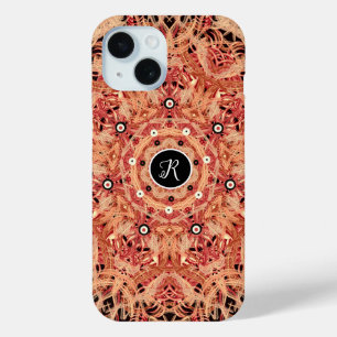 15 Estuche para iPhone de Funda marrón abstraído-mate