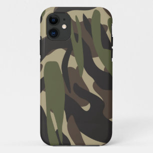 Funda Para iPhone 11 Estuche para iPhone de Funda-mate de camuflaje del