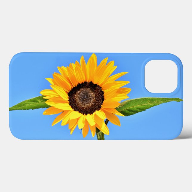Funda De Case-Mate Para iPhone Estuche para iPhone de girasol amarillo (Reverso (Horizontal))