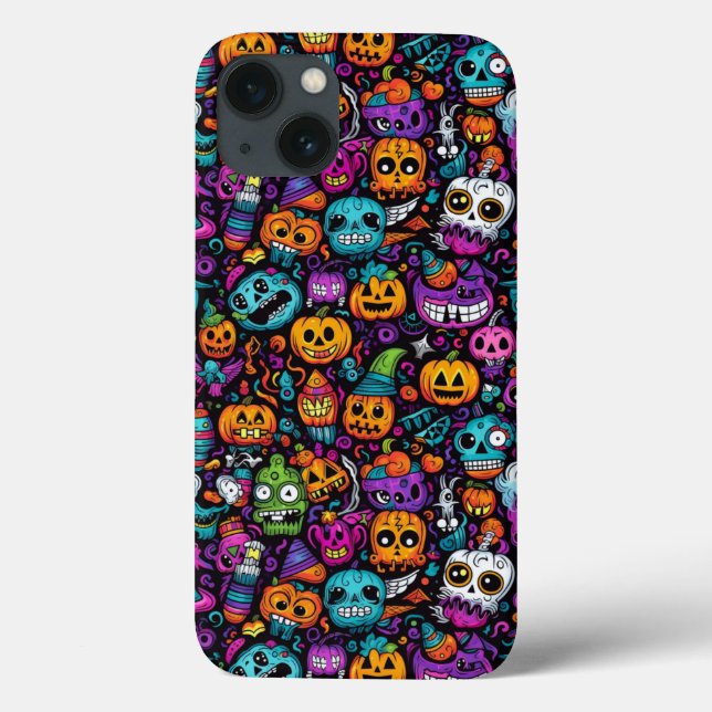 Funda De Case-Mate Para iPhone Estuche para iPhone de Halloween (Reverso)