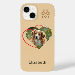 Funda Para iPhone 14 De Case-Mate Estuche para iPhone de Heart Dog / iPad