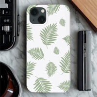 Estuche para iPhone de hoja verde - Fresco, Natura