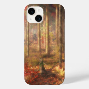 Funda Para iPhone 14 De Case-Mate Estuche para iPhone de hojas de oro