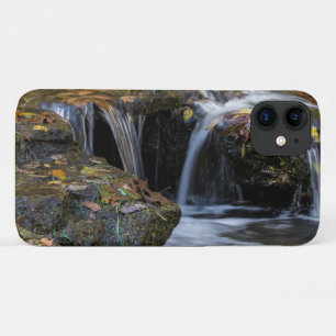 Funda Para iPhone 11 Estuche para iPhone de hojas y cascadas