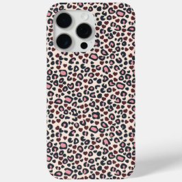 Funda Para iPhone 15 Pro Max Estuche para iPhone de impresión de leopardo del c
