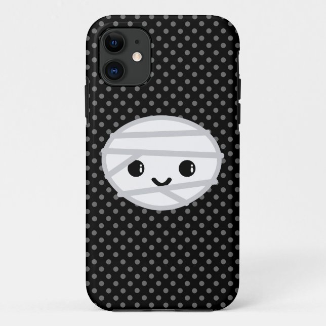 Funda De Case-Mate Para iPhone Estuche para iPhone de Kawaii Mummy (Reverso)